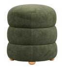 Cami Rainforest Green Sculptural Accent Ottoman