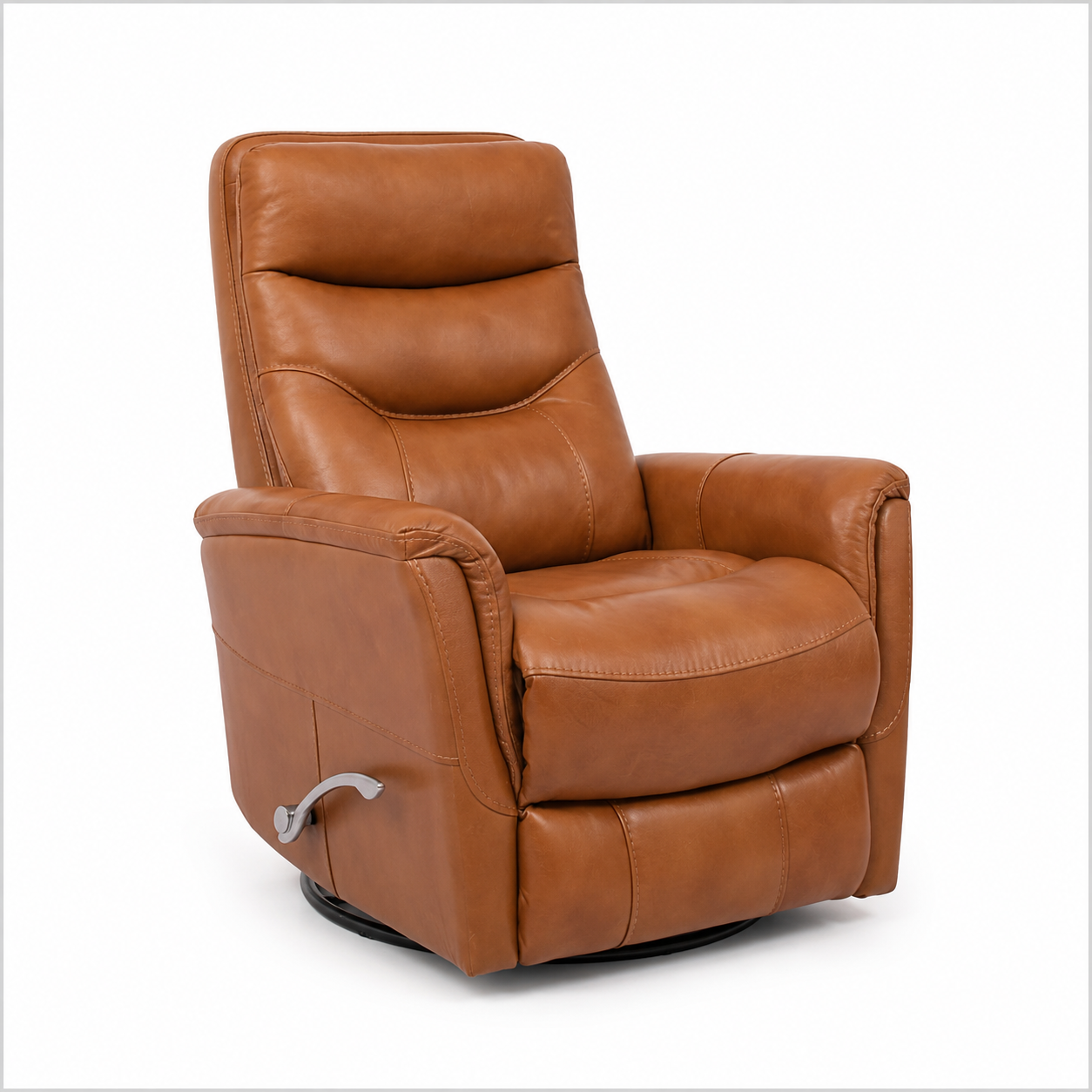 Parker House Gemini Leather Swivel Glider Recliner