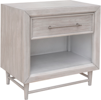 Augusta 1-Drawer Nightstand – Light Wood