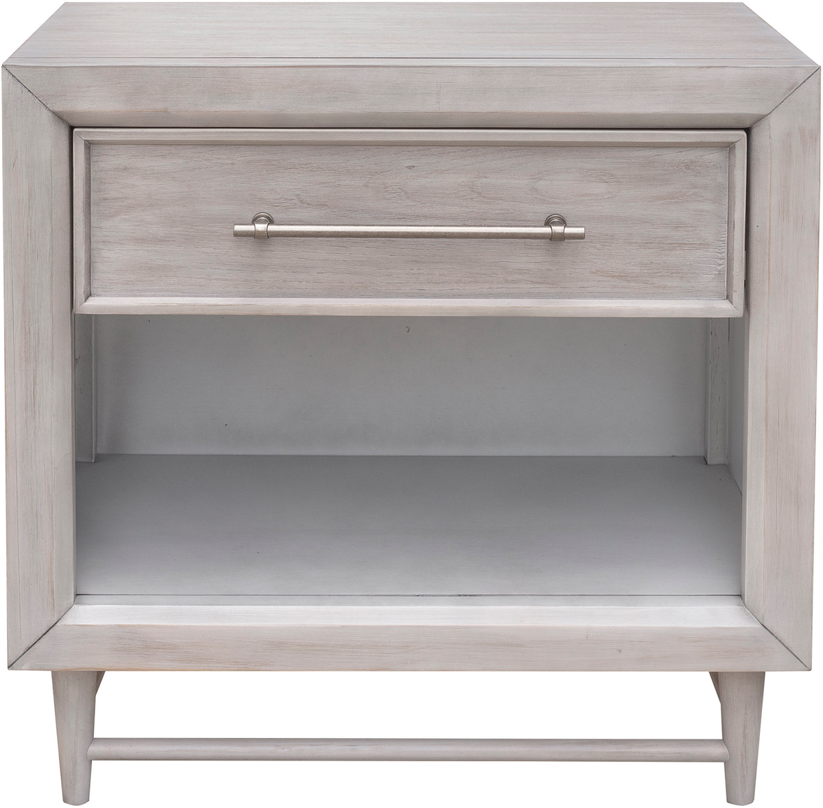 Augusta 1-Drawer Nightstand – Light Wood