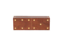 Wood Dominoes Set with Storage Box