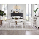 Riverside Cora Ladderback Dining Side Chair – Cloud White