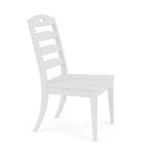 Riverside Cora Ladderback Dining Side Chair – Cloud White