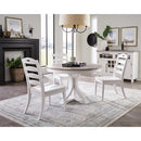 Riverside Cora Ladderback Dining Side Chair – Cloud White