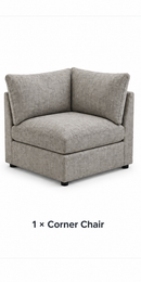 7004 Durango Pewter Modular Sectional
