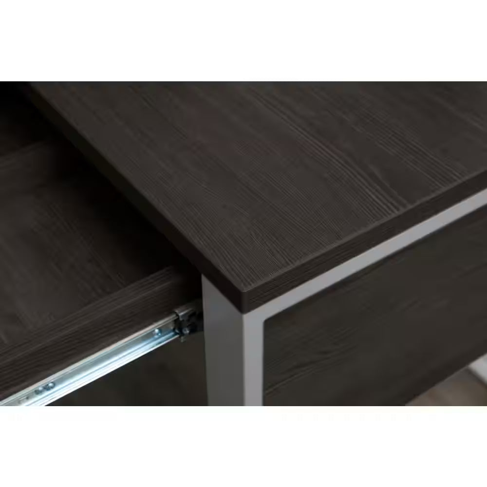 47-Inch Espresso Home Desk
