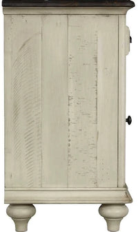 Brockton 1-Drawer, 1-Door Nightstand – Light Wheat