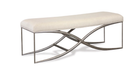 Maisie 48" Upholstered Bed Bench – Champagne