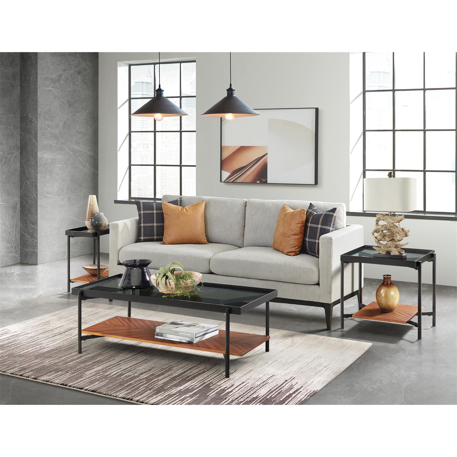 Riverside Lennox Rectangular Coffee Table