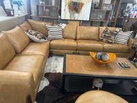 Leather Italia Macon Leather Sectional