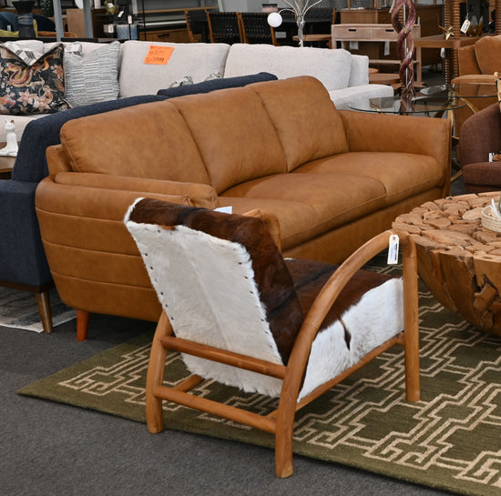 Leather Italia Mesa Sofa – Granola Tan
