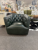 Mira Leather Swivel Chair