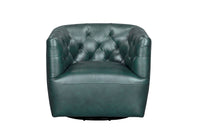 Mira Leather Swivel Chair