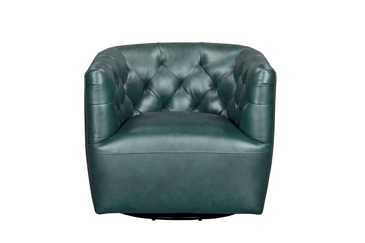 Mira Leather Swivel Chair