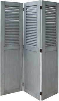 Nantucket Shutter Screen - Graphite
