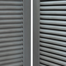 Nantucket Shutter Screen - Graphite