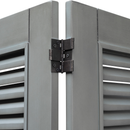 Nantucket Shutter Screen - Graphite