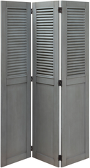 Nantucket Shutter Screen - Graphite