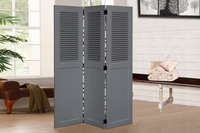 Nantucket Shutter Screen - Graphite